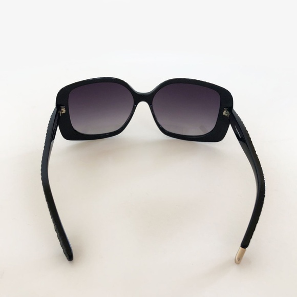 Juicy Couture Black Rectangular Sunglasses - Picture 6 of 6